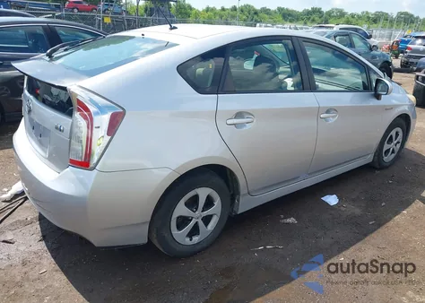 2012 Toyota Prius Two from USA, damaged, VIN JTDKN3DU1C5384192